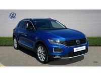Used VW T-Roc SEL 150 HP (110 kW) 2020 Blue SUV