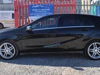 Used Mercedes A180 AMG line 2016 Black Hatchback