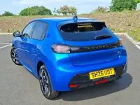 New Peugeot 208 Allure 101 HP (74 kW) 2026 Blue Hatchback