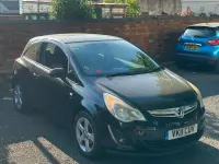 Used Vauxhall Corsa 85 HP (62 kW) 2011 Black Hatchback