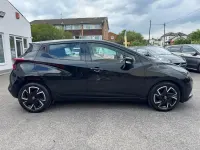 Used Nissan Micra Acenta 92 HP (67 kW) 2021 Black Hatchback