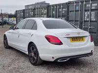 Usado Mercedes C200 2019 Branco Sedan