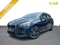 Begagnad BMW 218 Sport Line 140 HK (102 kW) 2019 Blå Halvkombi