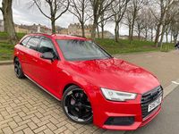 Used Audi A4 Black Edition 2017 Red Estate