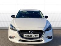 Begagnad Mazda 3 Inclusive 120 HK (88 kW) 2018 Vit Halvkombi