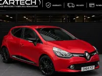 Used Renault Clio Dynamique 90 HP (66 kW) 2014 Red Hatchback