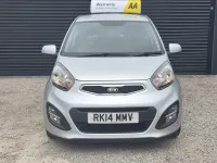 Used Kia Picanto 84 HP (61 kW) 2014 Silver Hatchback