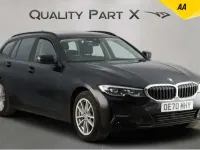 Begagnad BMW 330e 2020 Svart Kombi