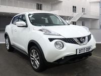 Used Nissan Juke N-Connecta 115 HP (84 kW) 2017 White SUV