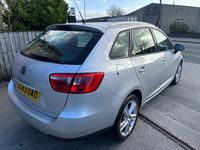 Begagnad Seat Ibiza ST 2014 Silver Kombi