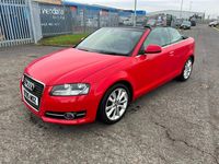 Used Audi A3 Cabriolet Sport 140 HP (102 kW) 2011 Red Cabriolet