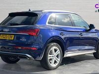 Used Audi Q5 S-Line 265 HP (194 kW) 2023 Blue SUV