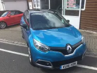 Used Renault Captur Dynamique 90 HP (66 kW) 2016 Blue SUV