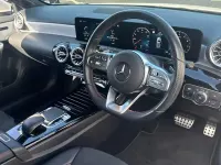 Used Mercedes A200 AMG line 163 HP (119 kW) 2019 White Hatchback
