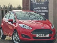 Used Ford Fiesta Zetec 2016 Red Hatchback