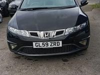 Used Honda Civic EX 2010 Black Hatchback