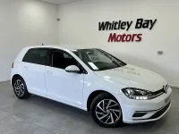 Used VW Golf VII Match 150 HP (110 kW) 2019 White Hatchback