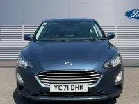 Used Ford Focus Zetec 125 HP (91 kW) 2021 Blue Hatchback