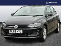 Used VW Polo SE 94 HP (69 kW) 2019 Black Hatchback