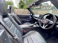 Used Fiat 124 Spider Lusso 2017 Blue Cabriolet