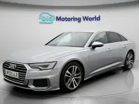 Used Audi A6 S-Line 204 HP (150 kW) 2021 Silver Sedan