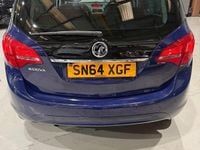 Used Vauxhall Meriva 100 HP (73 kW) 2014 Blue MPV