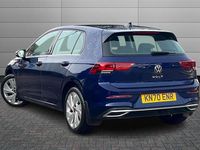 Used VW Golf VII Style 150 HP (110 kW) 2020 Atlantic blue Hatchback