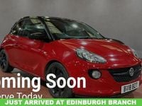 Used Vauxhall Adam S 70 HP (51 kW) 2018 Red Hatchback
