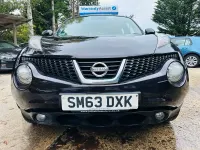 Used Nissan Juke Acenta 110 HP (80 kW) 2014 Black SUV