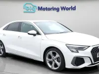 Used Audi A3 S-Line 150 HP (110 kW) 2024 White Sedan