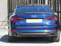 Used Audi A5 Black Edition 245 HP (180 kW) 2019 Blue Coupe