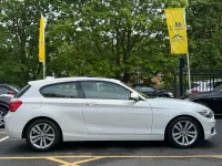 Used BMW 120 Sport Line 2017 White Hatchback