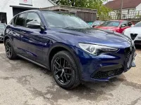 Used Alfa Romeo Stelvio 280 HP (205 kW) 2018 Blue SUV