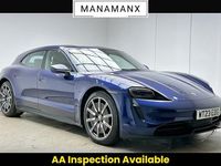 Usado Porsche Taycan Performance Package 350 kW (476 HP) 2023 Azul Carrinha