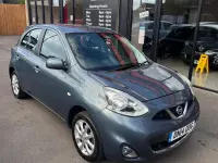 Used Nissan Micra Acenta 80 HP (58 kW) 2014 Grey Hatchback