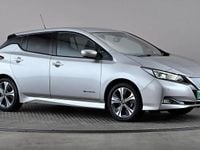 Used Nissan Leaf Tekna 110 kW (150 HP) 2019 Silver Hatchback