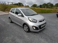 Used Kia Picanto 68 HP (50 kW) 2013 Silver Hatchback
