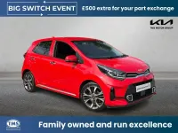 Used Kia Picanto GT-Line S 66 HP (48 kW) 2022 Red Hatchback