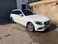 Used Mercedes C350e Premium 2016 White Estate