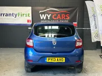 Used Dacia Sandero Ambiance 75 HP (55 kW) 2013 Blue Hatchback