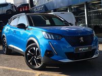 Used Peugeot e-2008 GTi 100 kW (136 HP) 2022 Blue SUV