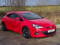 Used Vauxhall Astra GTC S 2014 Red Coupe