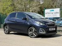 Używany Peugeot 108 Allure 82 KM (60 kW) 2014 Niebieski Hatchback