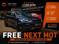 Used Land Rover Range Rover evoque SE 2016 Blue Estate