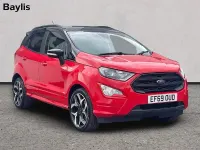 Begagnad Ford Ecosport ST-Line 125 HK (91 kW) 2019 Röd SUV