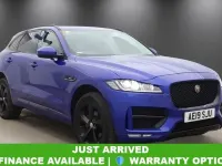 Second-hand Jaguar F-Pace R-Sport 180 CP (132 kW) 2019 Albastru SUV