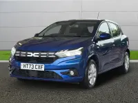 Begagnad Dacia Sandero Expression 100 HK (73 kW) 2023 Blå Halvkombi