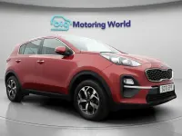 Used Kia Sportage 130 HP (95 kW) 2021 Red SUV