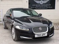 Käytetty Jaguar XF Portfolio 200 HP (147 kW) 2014 Musta Sedan