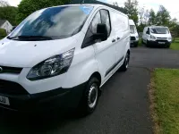Used Ford Transit Custom 105 HP (77 kW) 2018 White Van